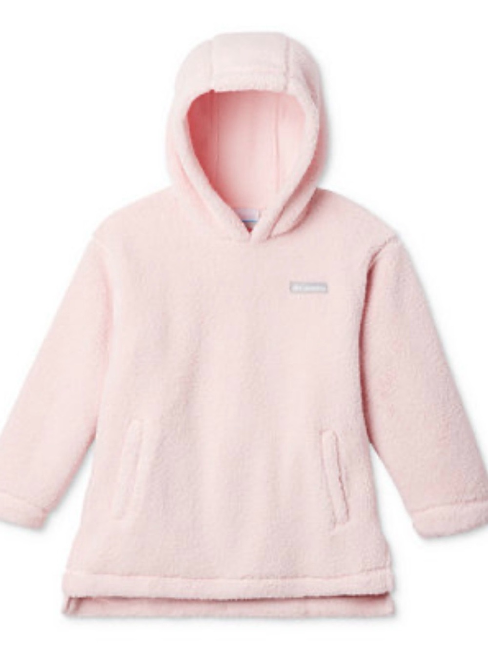 Columbia girls West bend size S (7/8) Light Pink Sherpa Hoodie
